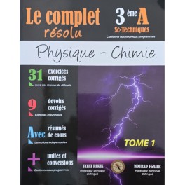 Le complet résolu 3ème sc-techniques tome 1