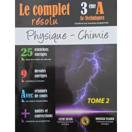 Le complet résolu 3ème sc-techniques tome 2