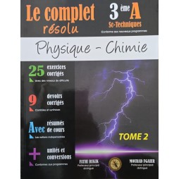Le complet résolu 3ème sc-techniques tome 2