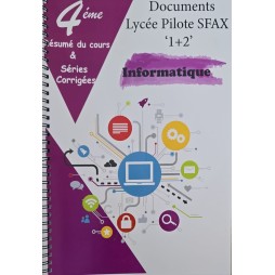 Documents lycée pilote Sfax 1+2 bac  informatique
