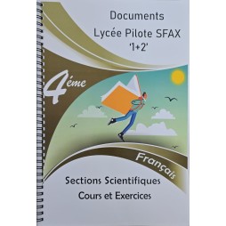 Documents lycée pilote Sfax 1+2 Français 4ème  sc-scientifique