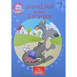 GRAND LOUP ET PETIT ESCARGOT – BOULE DE NEIGE N09