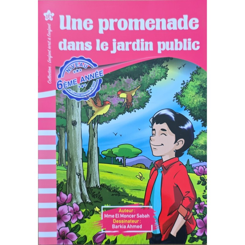 Une promenade  dans le jardin public