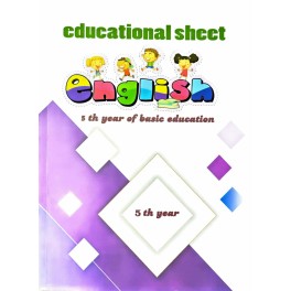 Educational sheet english 5th