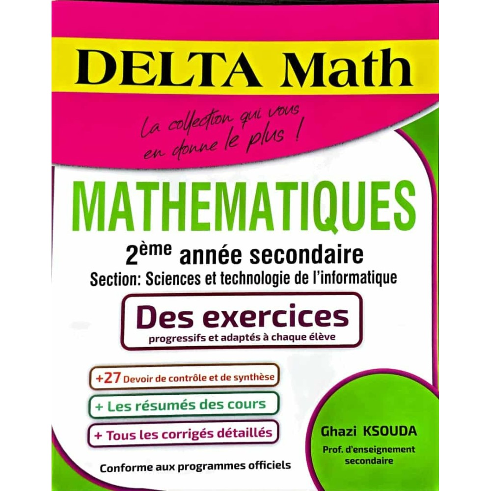 DELTA MATH 2ème année secondaire