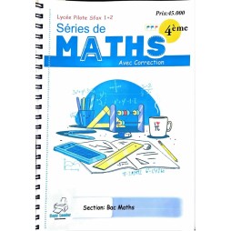 SERIE DE MATHS BAC MATH