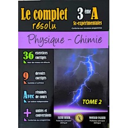 Le complet résolu 3ème SC-EXPERIMENTALES tome 2