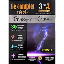Le complet résolu 3ème MATHEMATIQUES tome 2