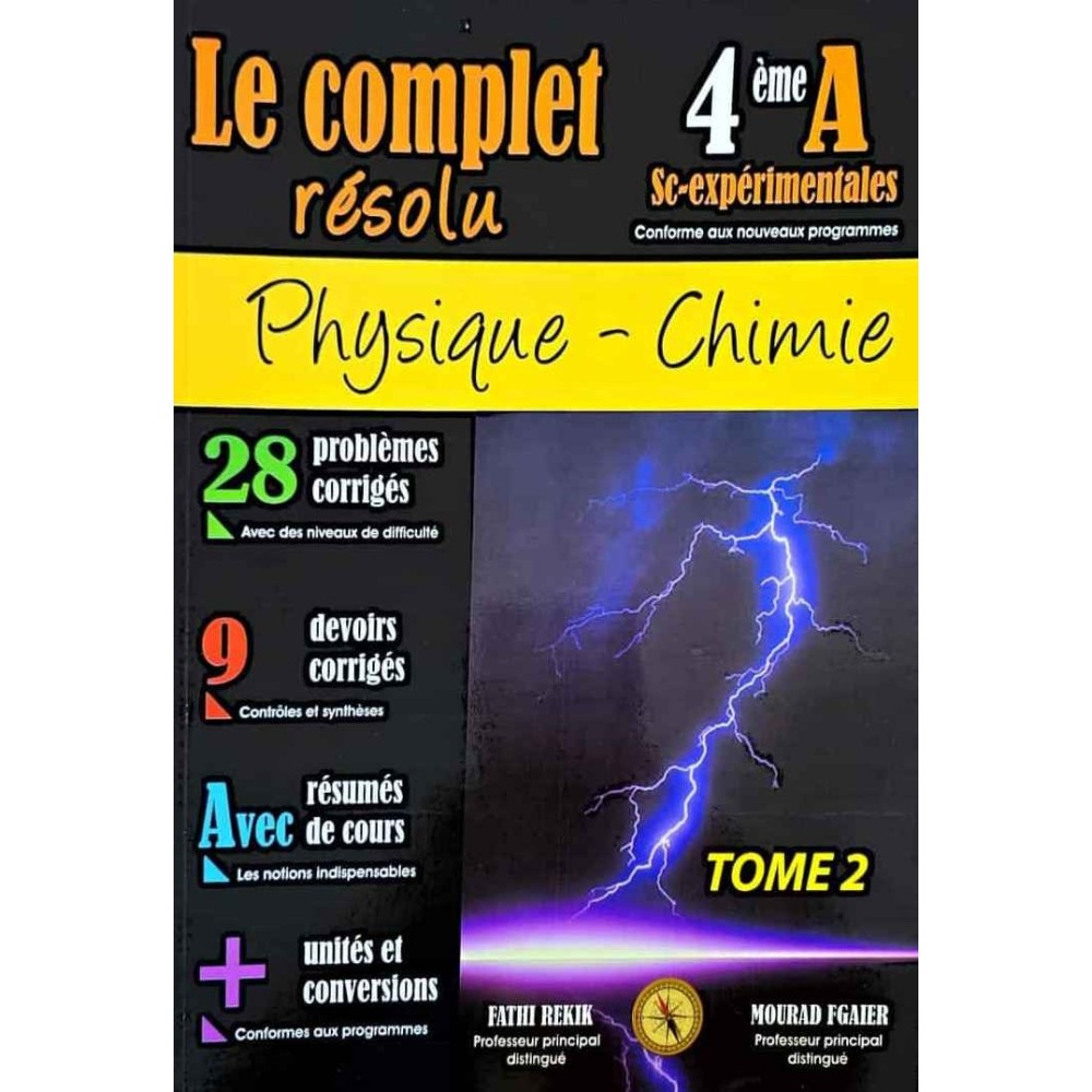 Le complet résolu 4ème SCIENCE-EXP2RIMENTALES tome 2
