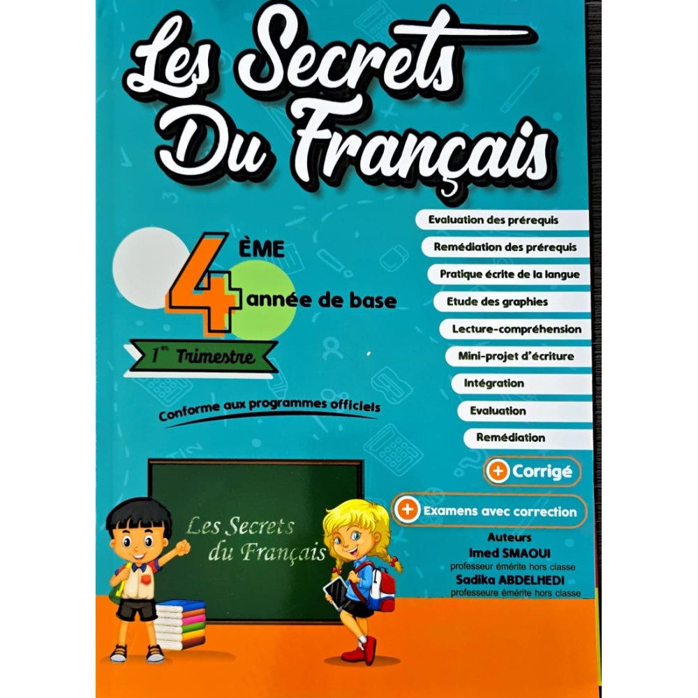Les secrets du Français 4éme tome 1