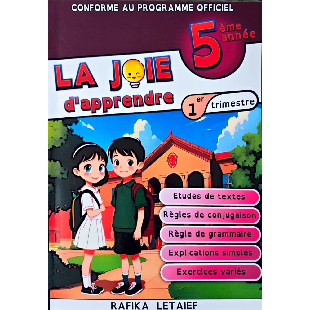 LA JOIE D'APPRENDRE 5 EME