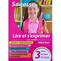 SAGESSE LIRE ET S'EXPRIMER 3 EME ANNEE