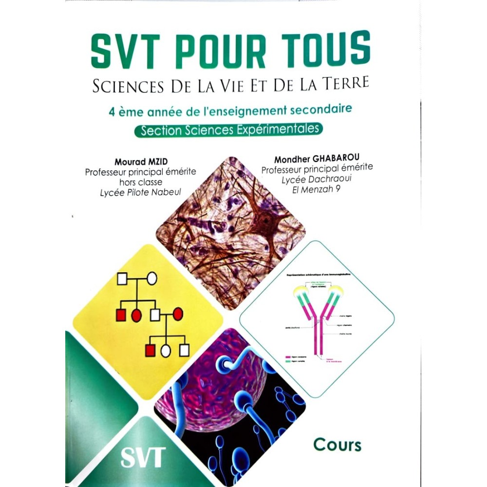 SVT POUR  TOUS BAC SECTION SCIENCE EXPERIMENTALES