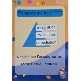 FICHES DE MAITRE  5 EME ANNEE