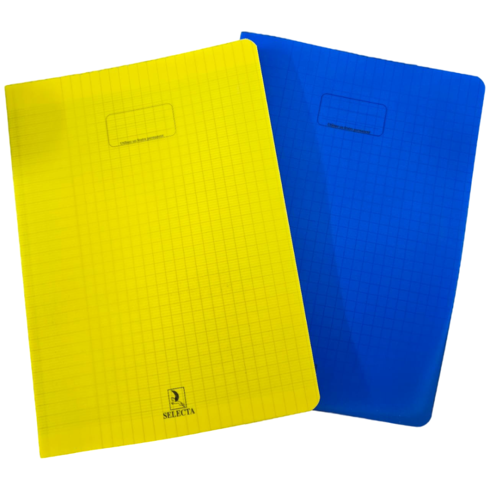 CAHIER BROCHURE 400 PAGES SELECTA  21 x 29.7 cm