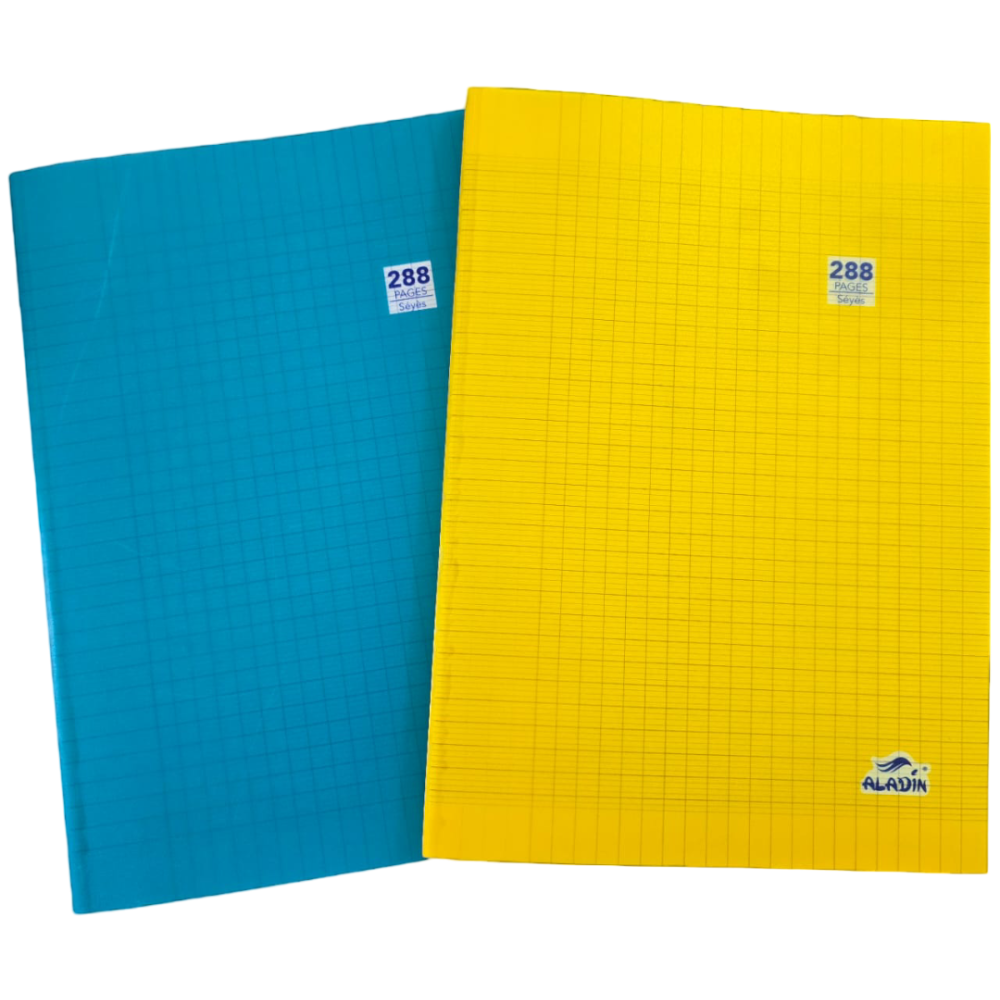 CAHIER BROCHURE 288 PAGES ALADIN  21 x 29.7 cm