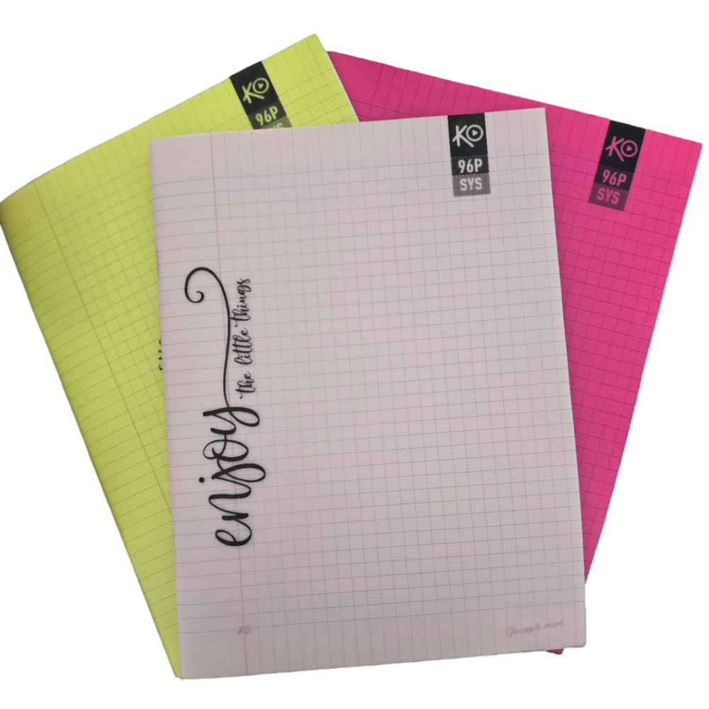 CAHIER PIQURE  SEYES 96 PAGES 24*32 KO