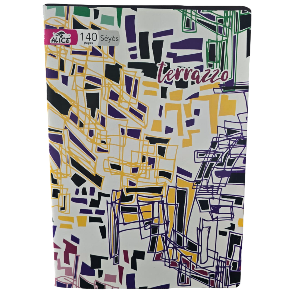 CAHIER ALICE PIQURE 140 PAGES FORMAT A4