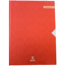 CAHIER REGISTRE 300 PAGES  5/5 SELECTA FORMAT A4