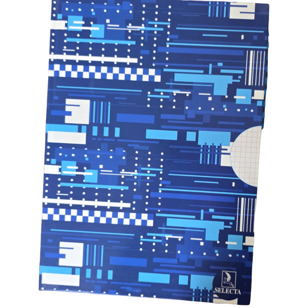 CAHIER REGISTRE 384 PAGES  5/5 SELECTA FORMAT A4