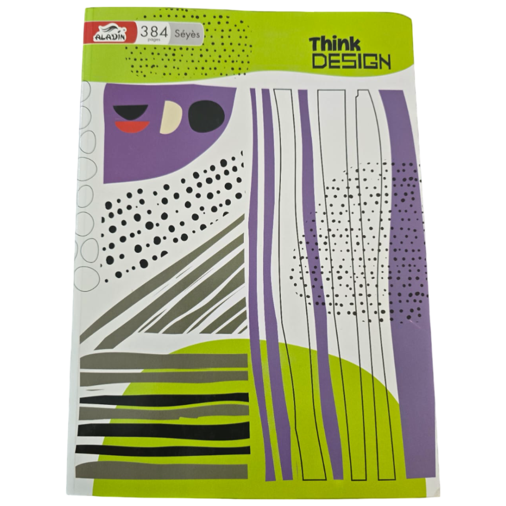 CAHIER BROCHURE  FANTAISIE ALADIN 384 PAGES SEYES 21*29*.7