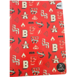 CAHIER BROCHURE  FANTAISIE SELECTA 400 PAGES SEYES 21*29*.7