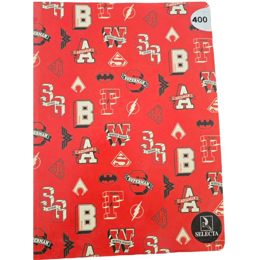 CAHIER BROCHURE  FANTAISIE SELECTA 400 PAGES SEYES 21*29*.7