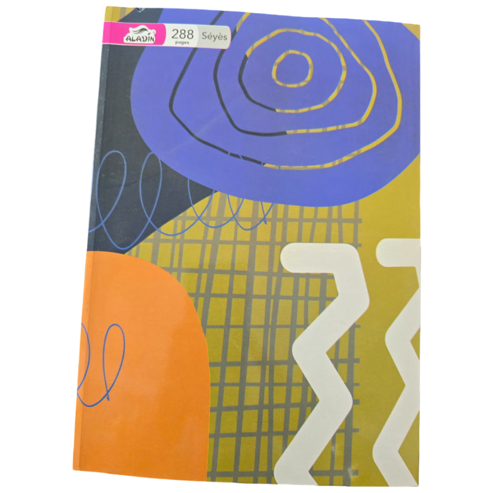 CAHIER BROCHURE  FANTAISIE ALADIN 288 PAGES SEYES 21*29*.7