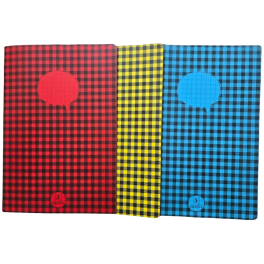 Cahier Piqué  21*29.7 , 96 Pages - selecta COUVERTURE EN CARREAU