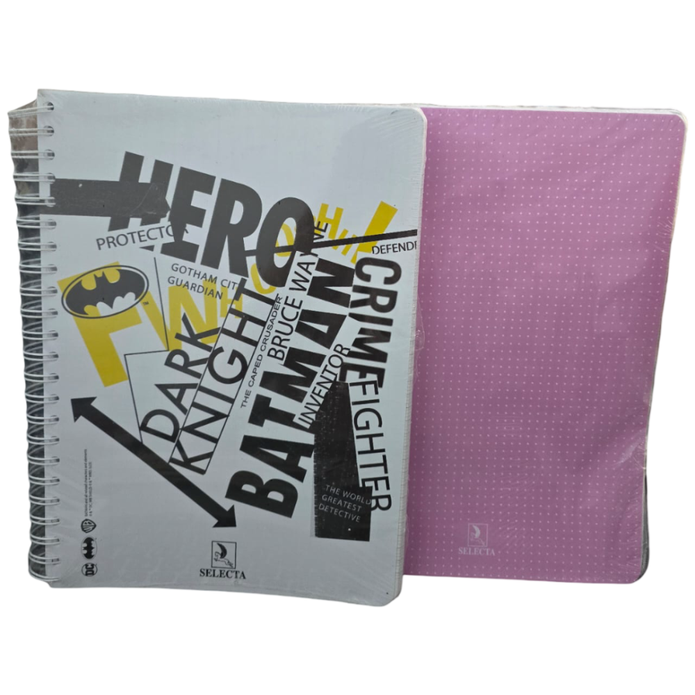 CAHIER WIRO SELECTA  400 PAGES FANTAISIE FORMAT A4 GM