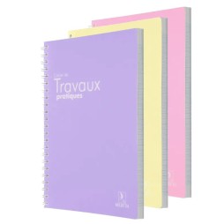 CAHIER TP WIRO GM 160P SEYES COUVERTURE PLASTIQUE  SELECTA
