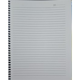 Bravo New Three Subject Notebook, 198 Sheets, 27.3 cm x 19.8 cm Size,