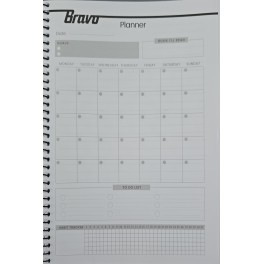 Bravo New 4 Subject Notebook, 168 Sheets, 27.3 cm x 19.8 cm Size