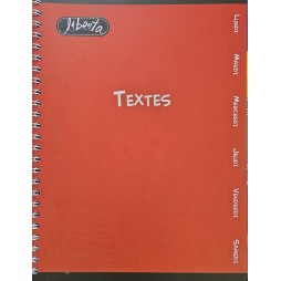 CAHIER DE TEXTE LIBERTA  17*22