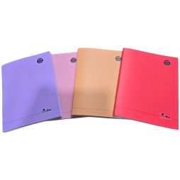 Cahier BMV 17x22 cm Pastel, 192 pages - OMEGA