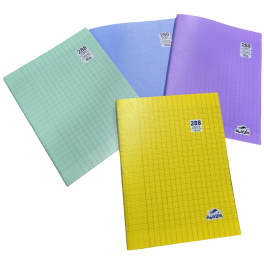 Cahier BROCHURE 288P  Plastifier 60g   ALADIN