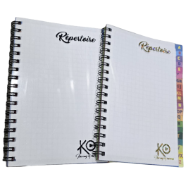 CARNET REPERTOIRE KO 10.5*14.8 5/5