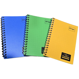 CARNET SPIRAL 80  YAMAMA PAGES 7.5*11CM 5/5