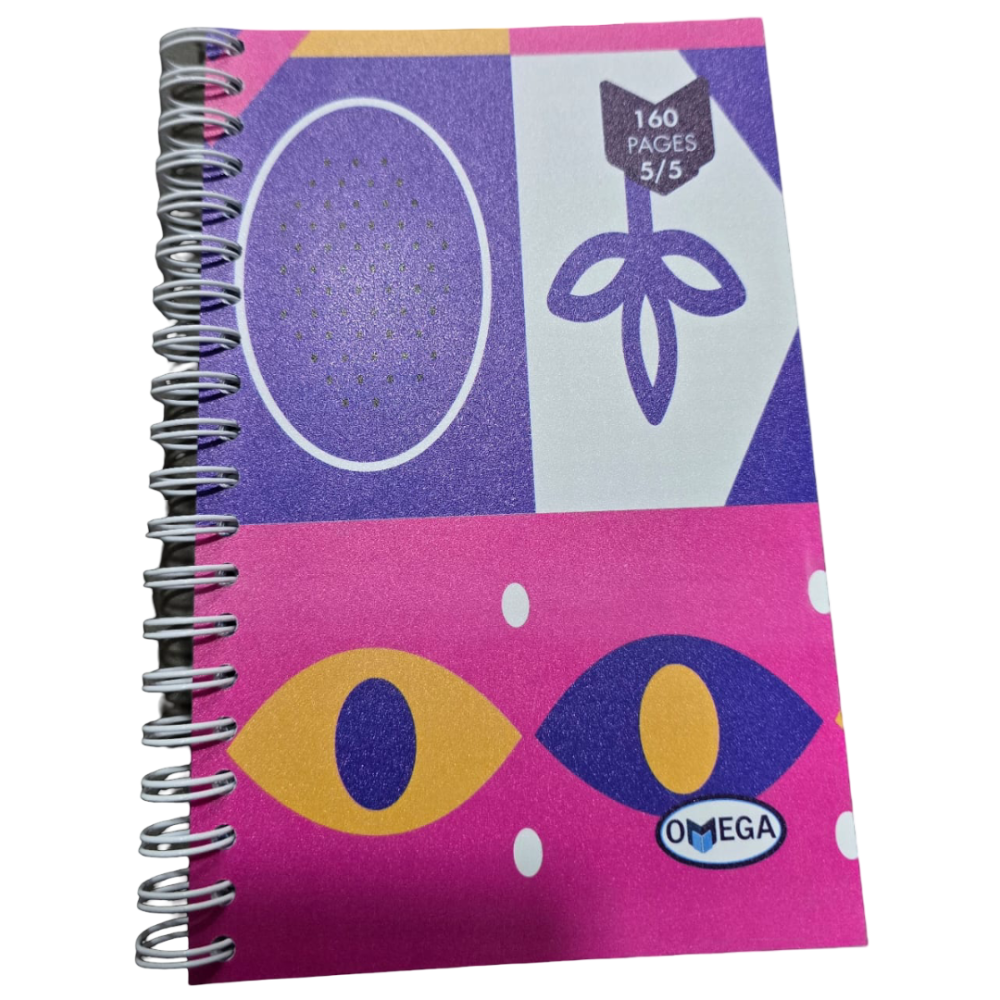 CARNET INTEGRAL  OMEGA 1680P AVEC COUVERTURE PLASTIQUE 5/5