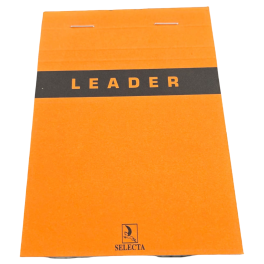 BLOC NOTE LEADER A6 SELECTA 10.5*14.8 160P