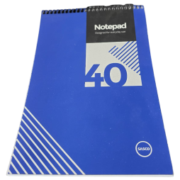 Sasco Block Note 40 Pages Spiral - A5