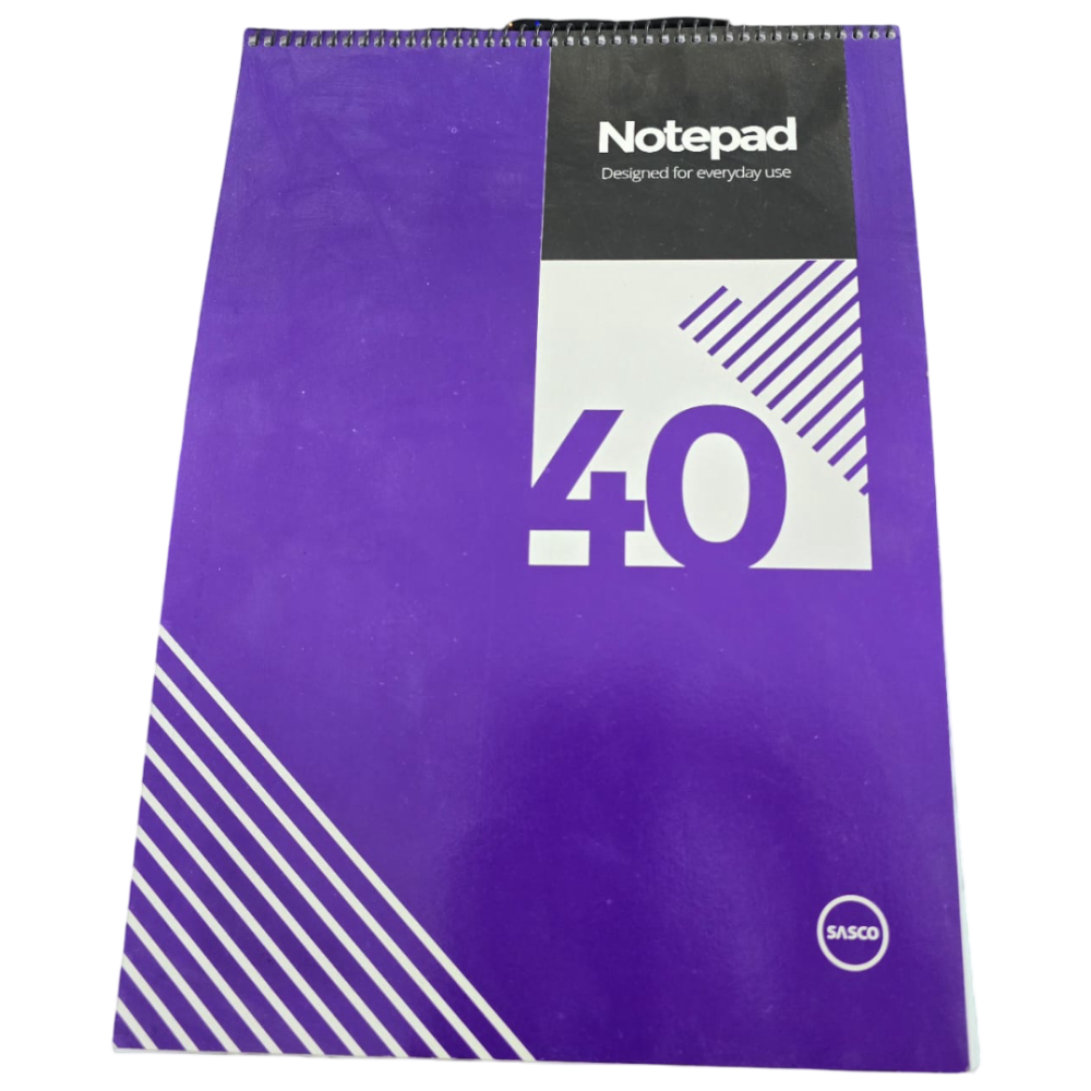 Sasco Block Note 40 Pages Spiral - A4