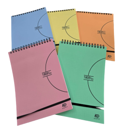 BLOC NOTE KO WIRO  14.5X21  5*5 180 PAGES
