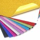 papier gomme glitter A4