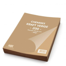 Chemises Kraft Format A4 200pcs