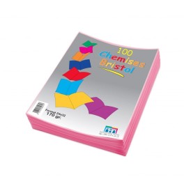 CHEMISE BRISTOL _COULEURS PASTELS  PAQUET DE 100