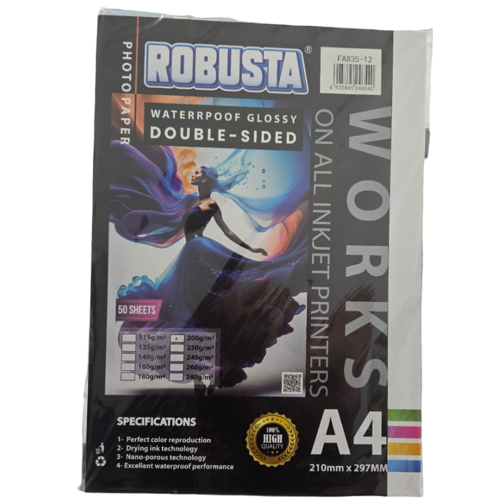 PAPIER PHOTO DR ROBUSTA 200G