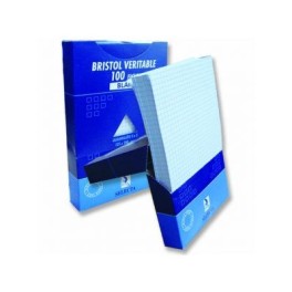 Fiche Bristol A5 100F Blanc