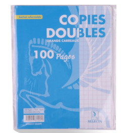 DOUBLE FEUILLE PERFORE PM 100P SELECTA