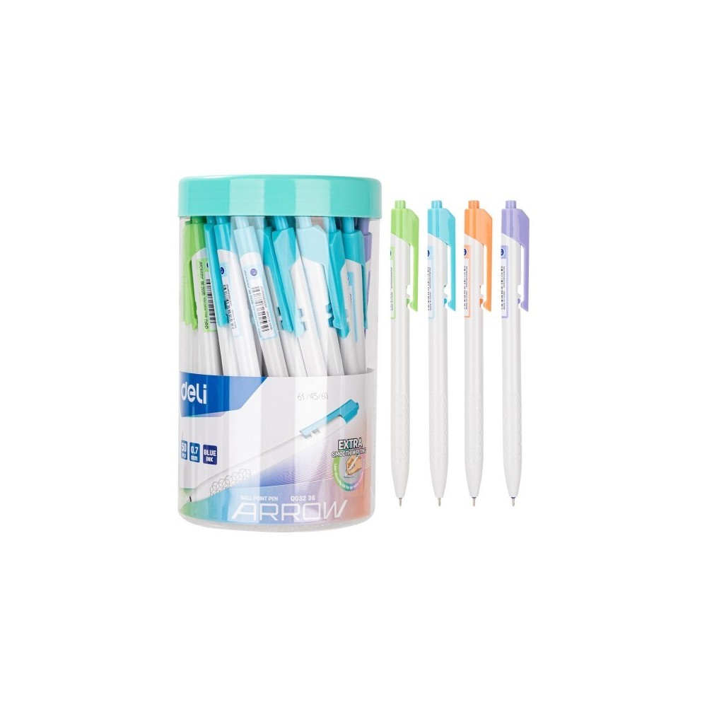 STYLO TICTAC  DELI  0.7MM BLEU